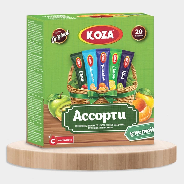 Koza Tek İçimlik Asorti Ekşi (20 Stick) ürün görseli 1