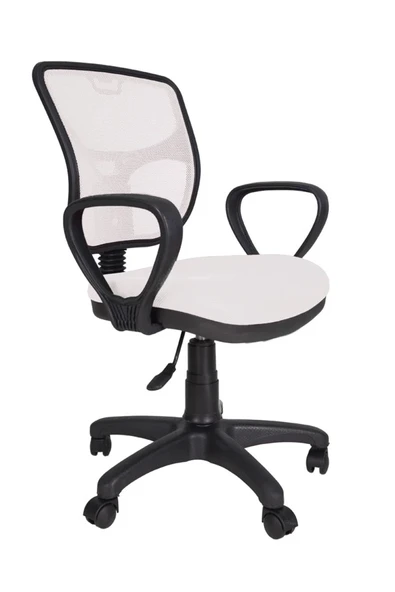 Gizmo Bodrum Fileli Bilgisayar Ofis Çalışma Koltuğu Fk1100 Beyaz ürün görseli 1