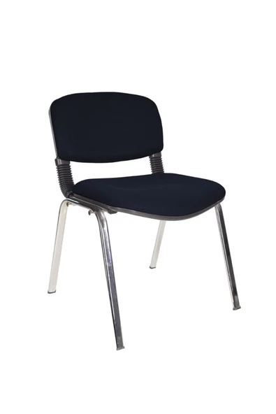 Gizmo Form Döşemeli Ofis Bekleme Misafir Koltuğu Mk1100 Lacivert ürün görseli 1