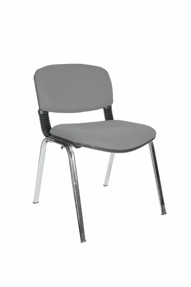 Gizmo Form Döşemeli Ofis Bekleme Misafir Koltuğu Mk1100 Açıkgri ürün görseli 1