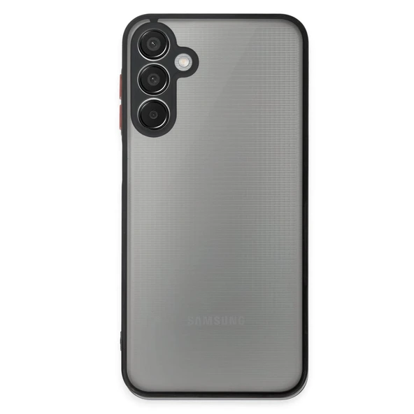 Samsung Galaxy M15 Kılıf Montreal Silikon Kapak - Siyah ürün görseli 1