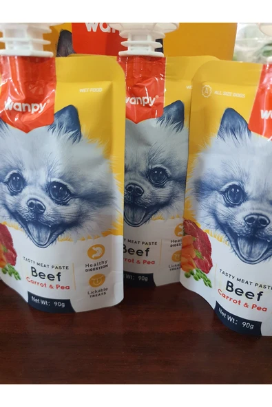 PATİLİMARKET köpek ezme ödülü sığır etli 10 adet ürün görseli 1