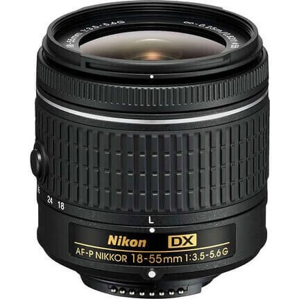 Nikon AF-P DX 18-55mm F/3.5-5.6G Lens Karfo Karacasulu Garantili ürün görseli 1