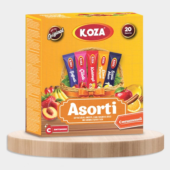 Koza Tek İçimlik Asorti Mix (20 Stick) ürün görseli 1