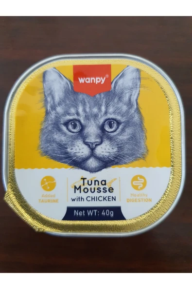 PATİLİMARKET kedi alutray ton-tavuk 40gr ürün görseli 1