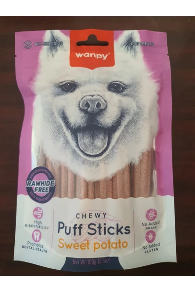 PATİLİMARKET köpek çiğneme ödülü tatlı patatesli ürün görseli 1