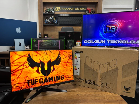 Asus TUF Gaming VG249Q5A 23.8 inç FHD 0.3 ms IPS 200 Hz Oyuncu Monitörü (İKİNCİ EL) ürün görseli 1