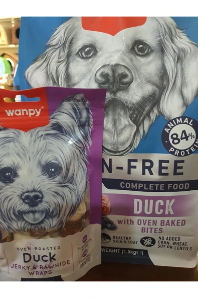 PATİLİMARKET köpek maması ördekli 1.5 kg ördekli ödül maması ürün görseli 1