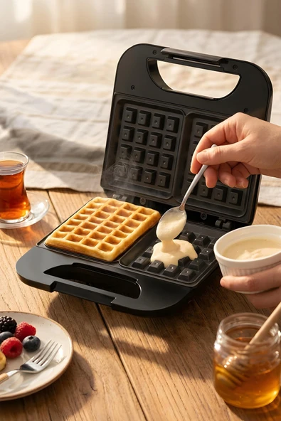 Ksm-2405w Waffle Makinesi - Resim 3