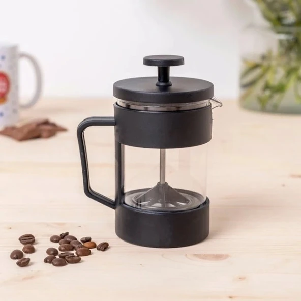 Vexor Siyah French Press 350 ml ürün görseli 1