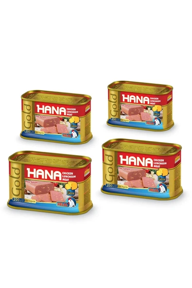 Hana Gold, Peynirli Piliç Salam 200 gr X 4 Adet ürün görseli 1