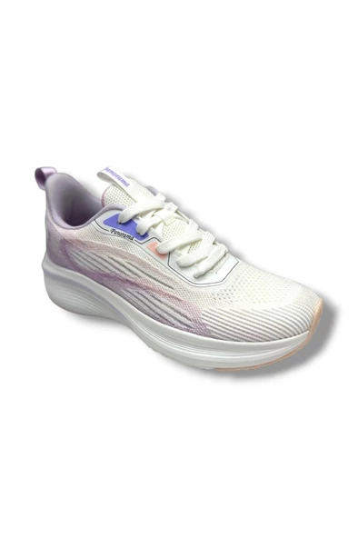 Panorama 27508-26 Anorak Anatomik Kadın Sneaker Beyaz Mor36-41 ürün görseli 1
