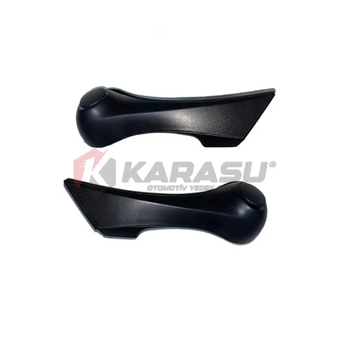 MEGANE 2 KAPI İÇ KAPI KOLÇAK TAKIM SİYAH SAĞ SOL TAKIM ürün görseli 1