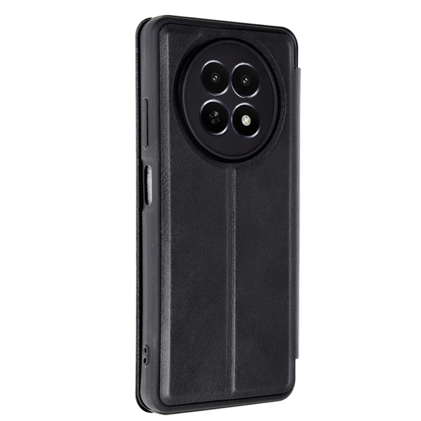 Realme 12 5g Kılıf Flip Cover - Siyah ürün görseli 1
