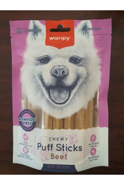 PATİLİMARKET köpek çiğneme ödülü sığır etli ürün görseli 1