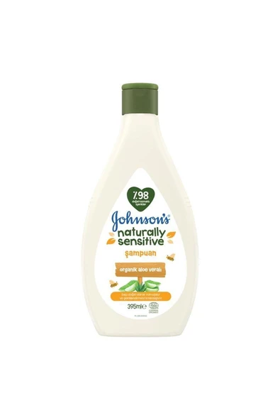 JOHNSON'S NATURALLY SENSITIVE BEBEK ŞAMPUANI 395 ML - Resim 2