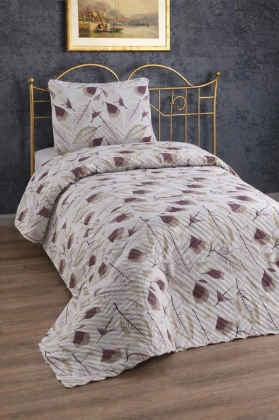 Ultrasonik Kapitoneli Helin Tek Kişilik Pike Takımı 160x235 cm ürün görseli 1