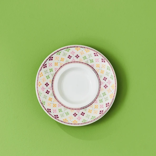 Karaca Block Çay Tabağı 11 Cm Kırmızı ürün görseli 1