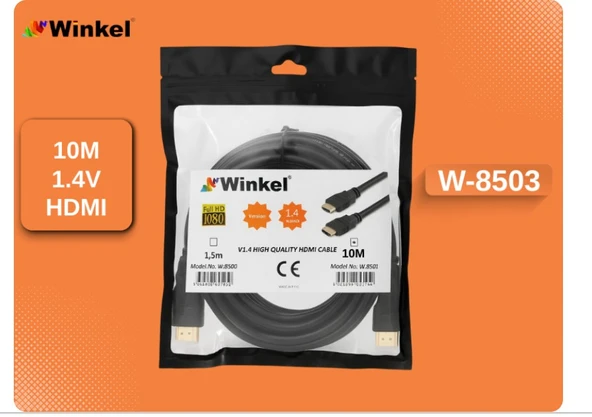 Winkel W-8503 1.4V 1080P 10 Metre Hdmı Kablo ürün görseli 1