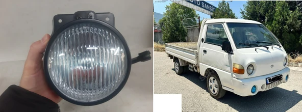 bir adet fiyatıdır Hyundai H100 HYUNDAI h100 Kamyonet 1997-2004 eski model Sis Lambası Sis Farı sag sol aynıdır 92202-4B000 92201-4B000 bir adet fiyatıdır ürün görseli 1