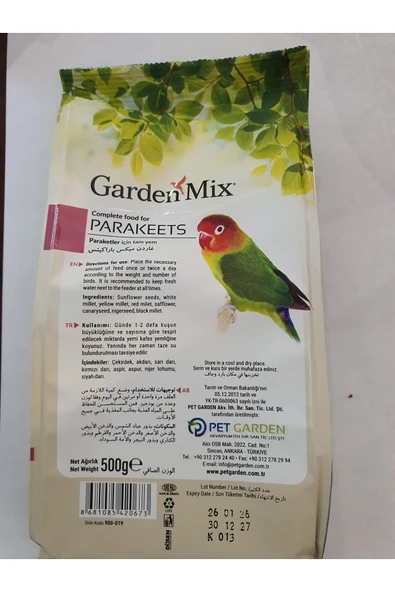 PATİLİMARKET Paraket Yemi - Resim 2