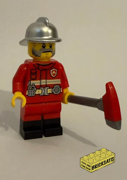 Orjinal Lego Minifigür Firefighter ürün görseli 1