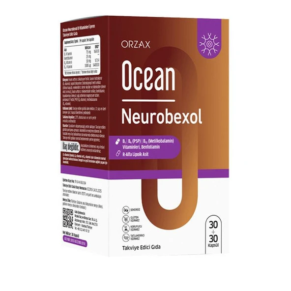 Orzax Ocean Neurobexol 60 Kapsül ürün görseli 1
