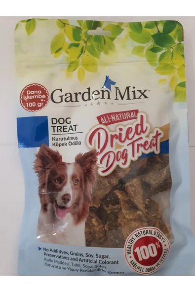 PATİLİMARKET köpek ödülü kurutulmuş dana işkembe ürün görseli 1