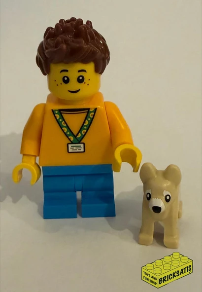 Orjinal Lego Minifigür Sunflower Lanyard Child ürün görseli 1