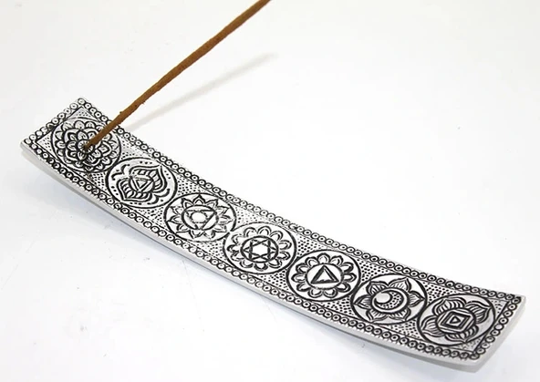 Vexor Metal Kayık 7 Çakra (Chakra) Tütsülük ürün görseli 1