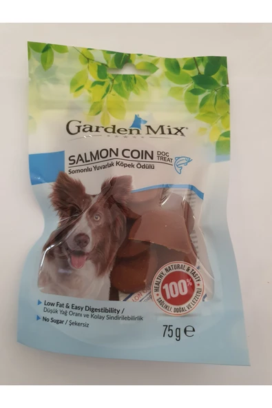 PATİLİMARKET köpek ödülü somonlu yuvarlak 75 gr ürün görseli 1