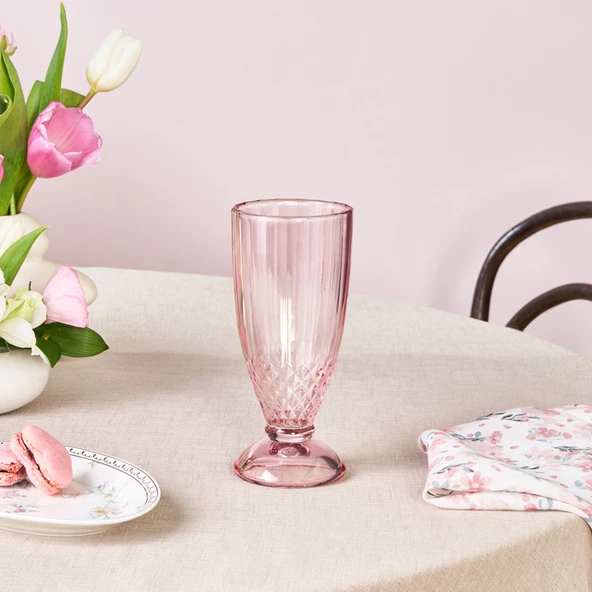 Karaca Minton Meşrubat Bardağı Açık Pembe ürün görseli 1