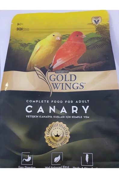 PATİLİMARKET Goldwings premium Kanarya Yemi 1 kg ürün görseli 1