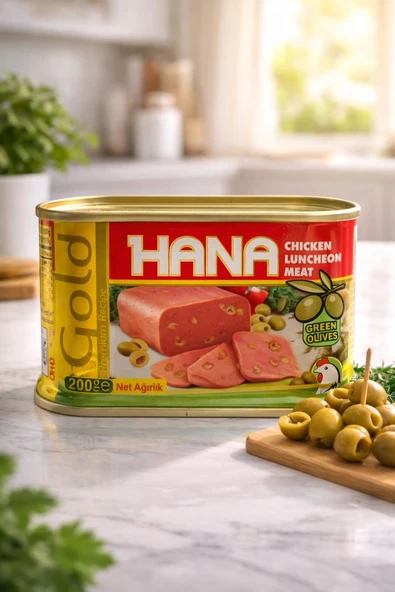 HANA GOLD ZEYTİNLİ PİLİÇ SALAM 200 GR ürün görseli 1