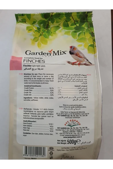 PATİLİMARKET Finch Yemi - Resim 2