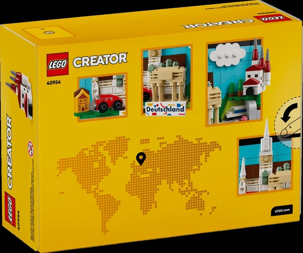 Lego Creator Germany Postcard 40954 - Resim 3