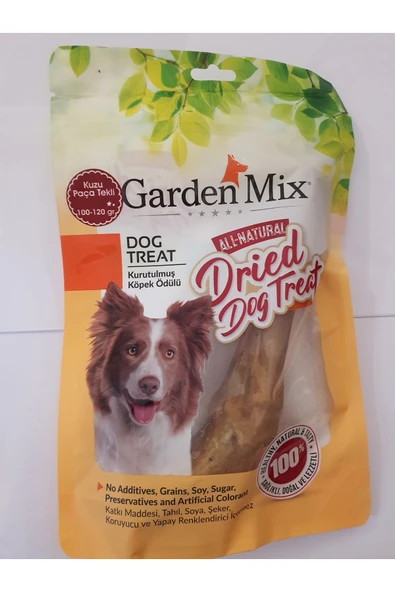 PATİLİMARKET köpek ödülü kurutulmuş kuzu paça tekli ürün görseli 1