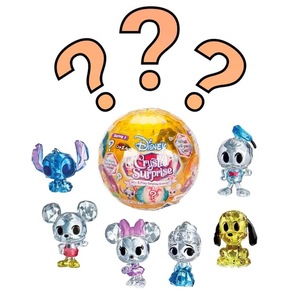 Disney Crystal Surprise Renk Değiştiren Sürpriz Figür ve Aksesuar Seti ürün görseli 1