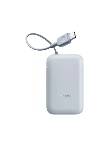 Xiaomi 22.5 W Mavi 10000 mAh Type-C Kablolu Hızlı Şarj Powerbank ürün görseli 1