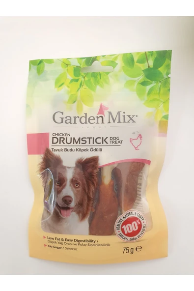 PATİLİMARKET köpek ödülü tavuk budu 75 gr ürün görseli 1