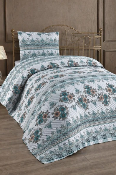 Ultrasonik Kapitoneli Neşe Tek Kişilik Pike Takımı 160x235 cm ürün görseli 1
