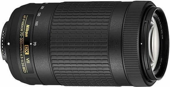 Nikon AF-P DX Nikkor 70-300mm f/4.5-6.3G ED Lens Karfo Karacasulu Garantili ürün görseli 1