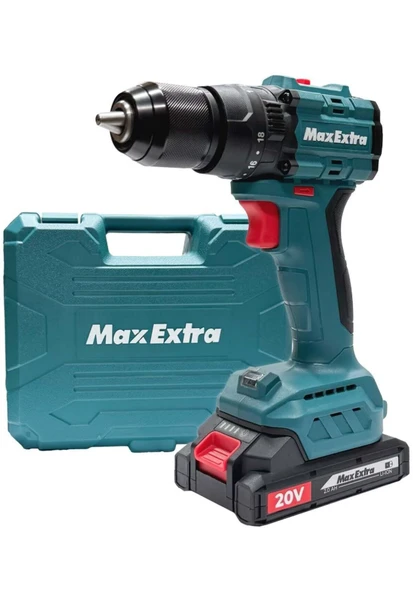 Max Extra 20v 2.0Ah MXP2960 Akülü Darbeli Kömürsüz Matkap ürün görseli 1