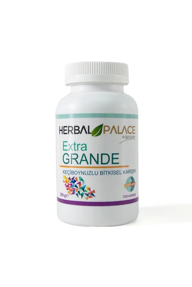 Herbal Palace Extra Grande Keçi Boynuzlu %100 Doğal Bitkisel Karışım (300gr) ürün görseli 1