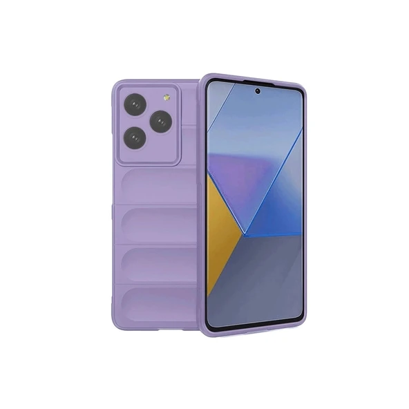 General Mobile Era 50 Kılıf Optimum Silikon - Lila ürün görseli 1