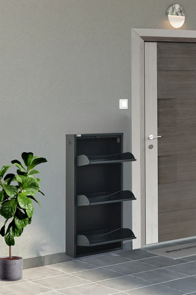 Arpelia Metal Ayakkabılık 3’lü - Resim 4