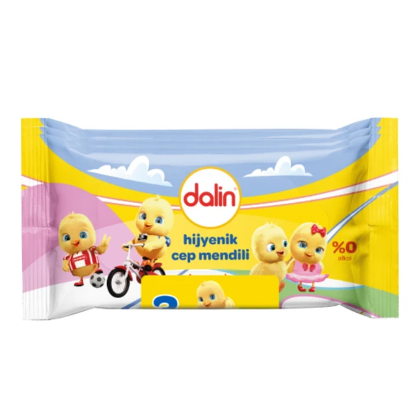 Dalin Hijyenik Cep Mendili 15x3lü Avantaj Paketi ürün görseli 1