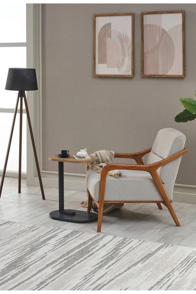 Arpelia Tekerlekli Etna Sehpa 50X30X57 CM ürün görseli 1