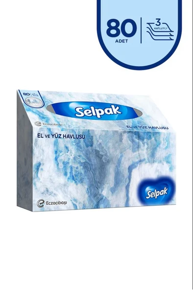 Selpak El ve Yüz Havlusu 80'li ürün görseli 1