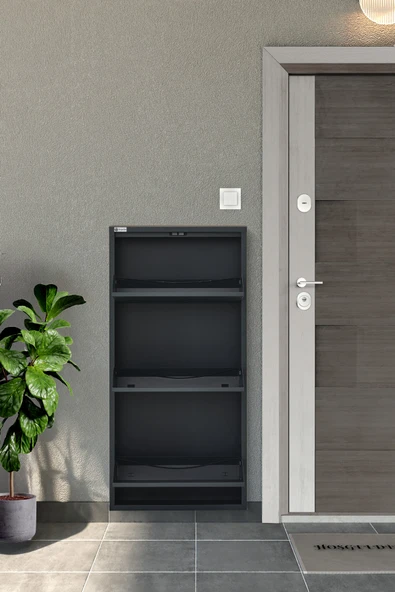Arpelia Metal Ayakkabılık 3’lü - Resim 2